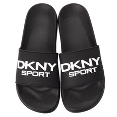 Dkny Sport Classic Sliders Mens (Black)
