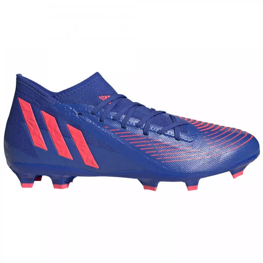 Adidas Predator Edge .3 Firm Ground Boots Mens (Blue Orange)