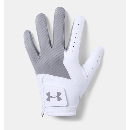 Under Armour Medal Golf Glove Men's Left Hand White