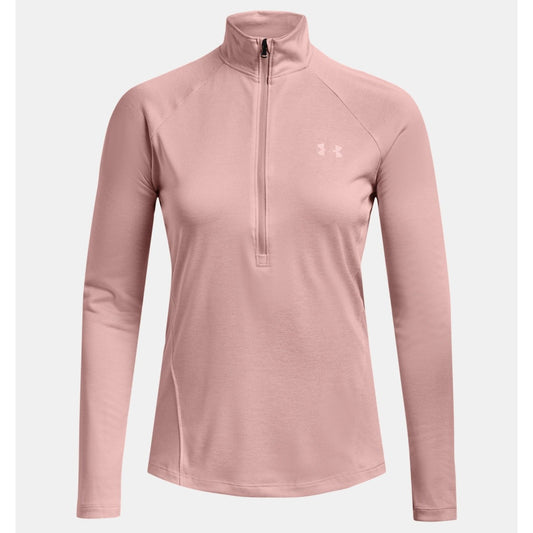 Under Armour Tech Twist 1/2 Zip Top Womens (Pink 676)