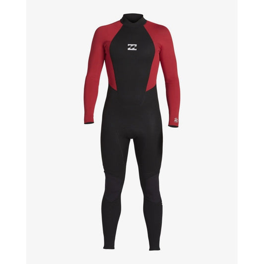 Billabong Intruder 3/2mm B Intruder Bz GBS - Back Zip Wetsuit Junior (Red)