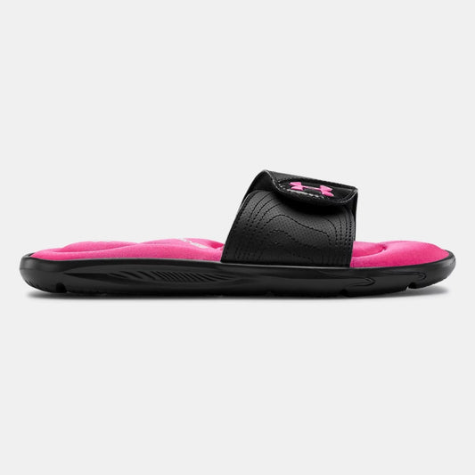 Under Armour Ignite IX Ladies Slide (Black Pink 003)