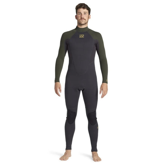 Billabong 3/2mm Intruder Back Zip GBS Wetsuit Men’s Small