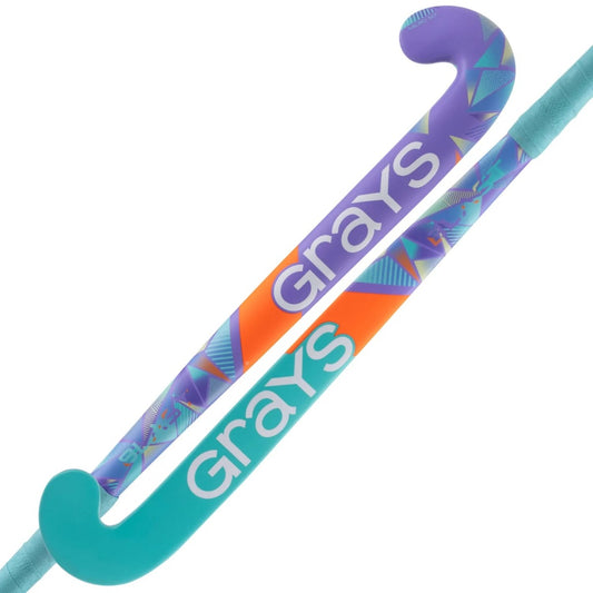 Grays Blast Ultrabow MC Junior Hockey Stick (Purple)
