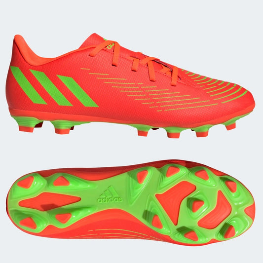 Adidas Predator Edge .4 FG Football Boots Men's (Red Green)