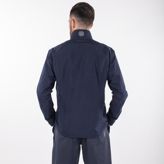 Galvin Green Arvin GoreTex Rain Jacket Men's (Navy White)
