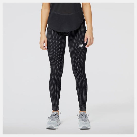 New Balance Reflective Print Accelerate Tights Women's (Black)