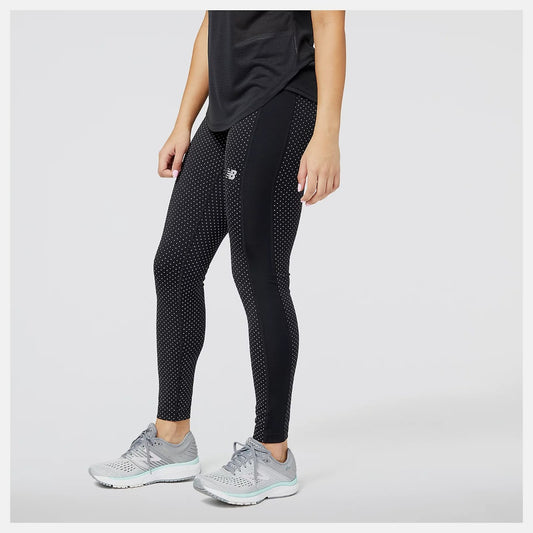 New Balance Reflective Print Accelerate Tights Women's (Black)