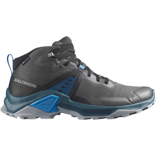 Salomon X Raise 2 Mid Gore-Tex  Hiking Boots Men's (Magnet Black Blithe Blue)
