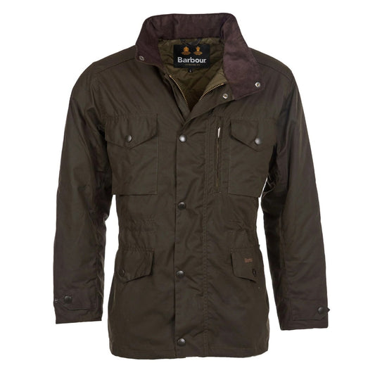 Barbour Sapper Wax Jacket Men's (Olive)