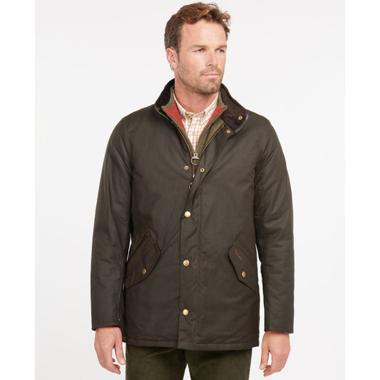 Barbour Prestbury Wax Jacket Men's (Olive)