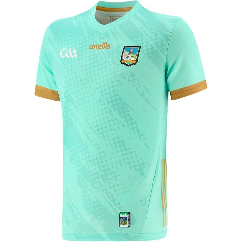 O'Neills Limerick GAA Goal Keeper Jersey (Mint Shadow Gold