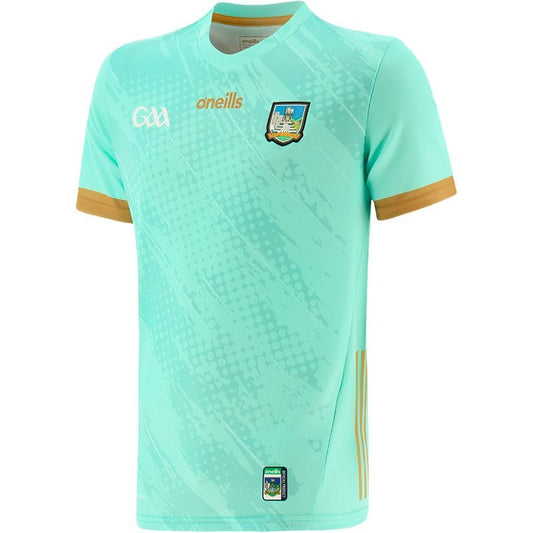 O'Neills Limerick GAA Goal Keeper Jersey 2023 (Mint Shadow Gold)