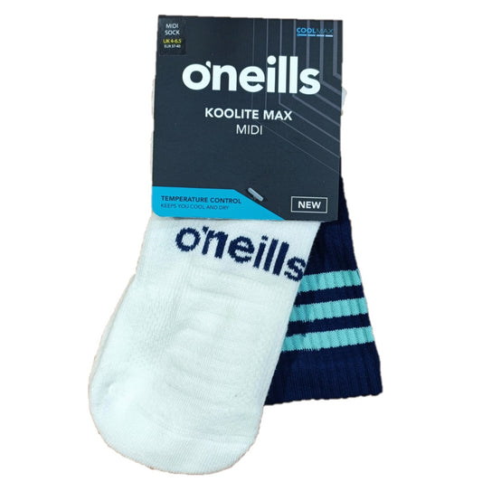 O'Neills Limerick GAA Max Midi Socks (Navy Mint)