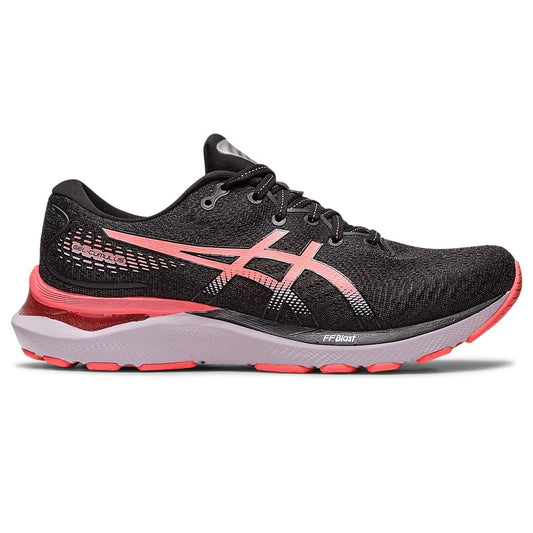 Asics Gel Cumulus 24 Running Shoes Women's (Black Papaya)