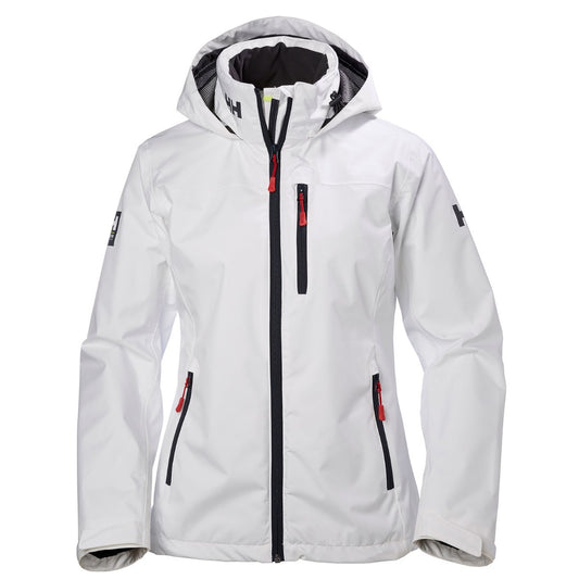Helly Hansen Crew Midlayer Hooded Jacket Women's (White 001)