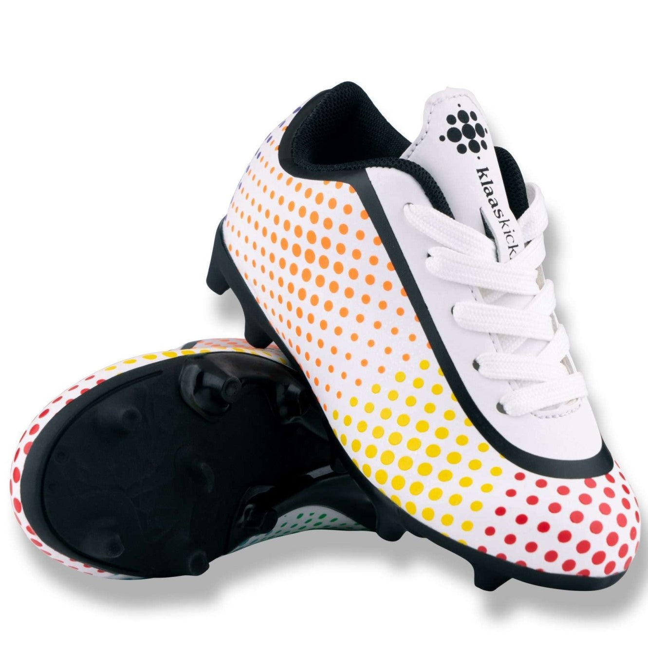 Kids rainbow 2024 football boots