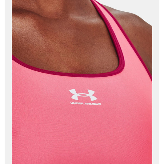 Under Armour Bra Mid Padless Women's (Pink 683)