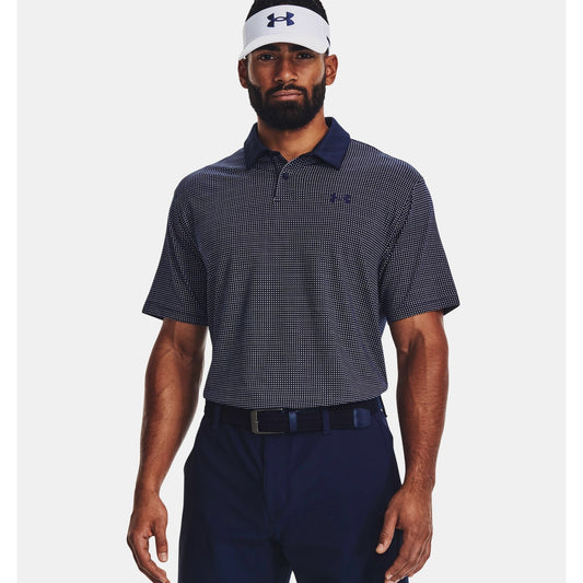 Under Armour T2G Printed Polo Shirt Men's (Navy 410)