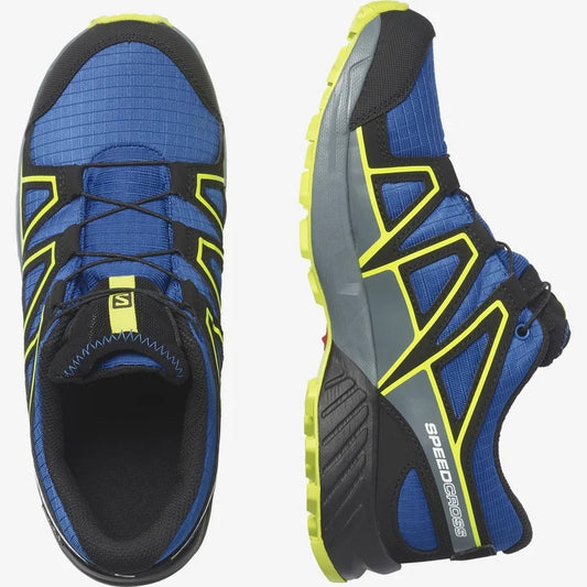 Salomon Speedcross Climasalomon Shoes Junior (Blue Black Acid Lime)