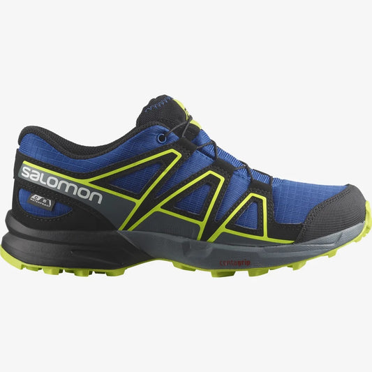 Salomon Speedcross Climasalomon Shoes Junior (Blue Black Acid Lime)