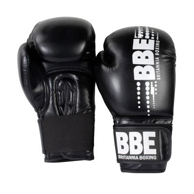BBE Club Sparring / Bag Gloves (Black White)