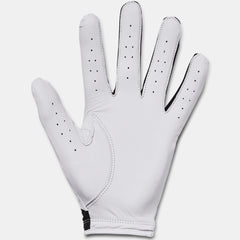 Under Armour Iso Chill Golf Glove Men's Right Hand (White Black 001)