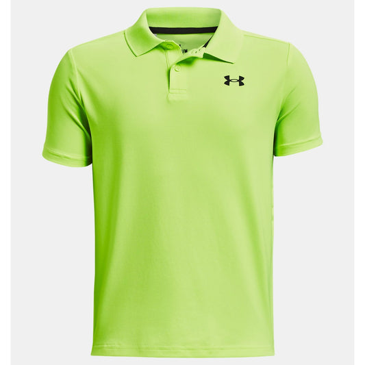 Under Armour Performance Golf Polo Shirt Boys (Lime 369)