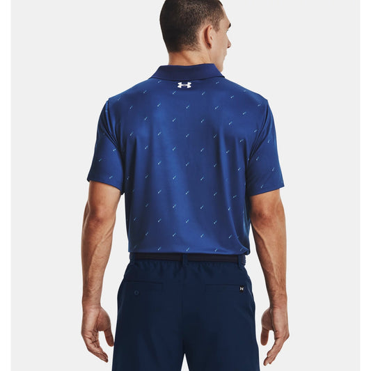 Under Armour Performance 3.0 Deuces Polo Shirt Men's (Blue 471)