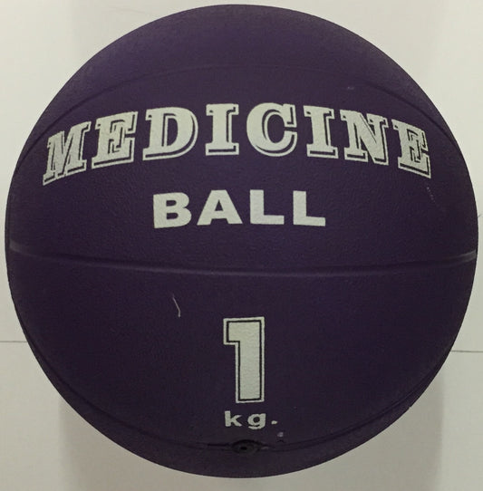 Rubber Medicine Ball 1kg