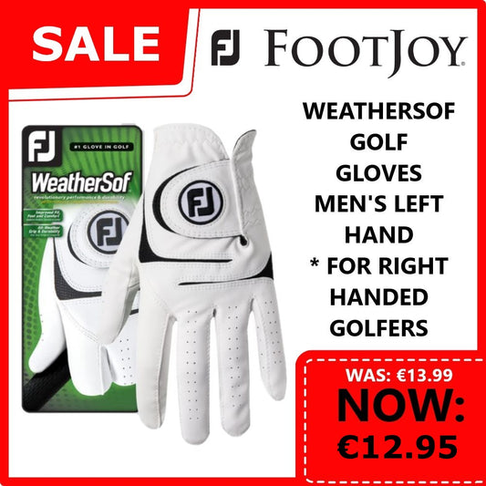 Footjoy Weathersof Golf Glove Mens Left Hand