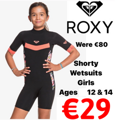 Roxy Shorty Wetsuit Girls