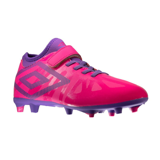 Umbro Ventura Fg Junior Footballl Boots (Pink)