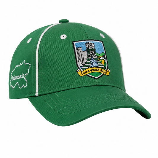 Limerick Gaa Baseball Cap (Green White)