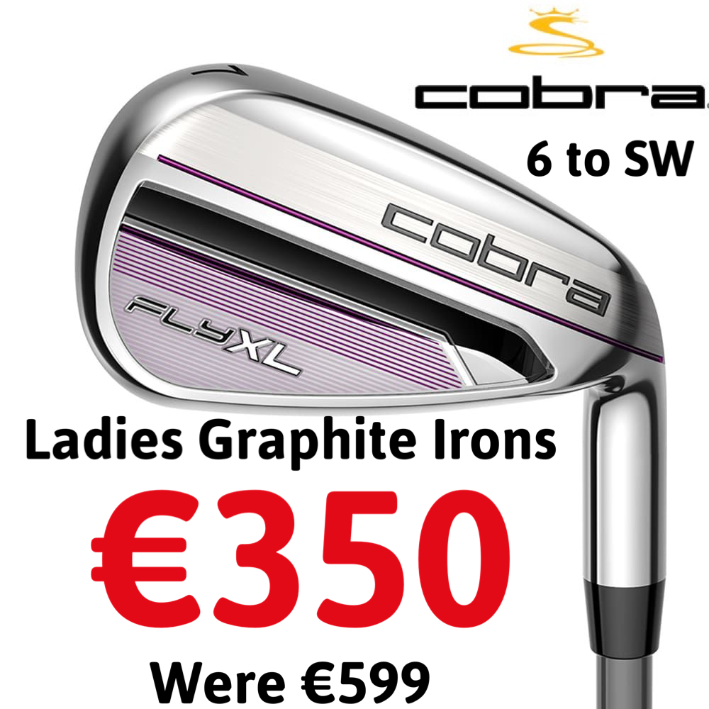 Cobra Fly XL Irons 6 to SW Ladies Right Hand