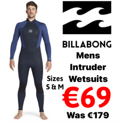 Billabong 3/2mm Intruder Back Zip GBS Wetsuit Men’s