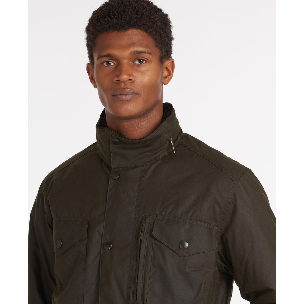Sapper Jacket Barbour Sapper Wax Jacket Men's (Olive) – Gleeson Sport Scene