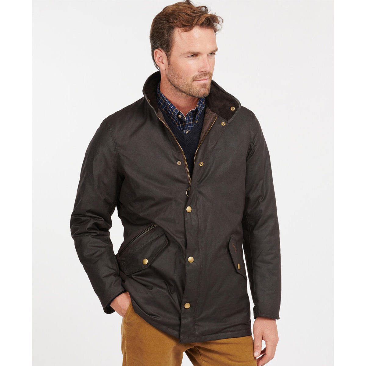 Barbour Prestbury Wax Jacket Men's (Olive)