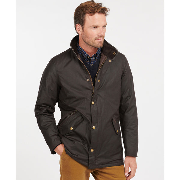 Barbour Prestbury Wax Jacket Men's (Olive) – Gleeson Sport Scene