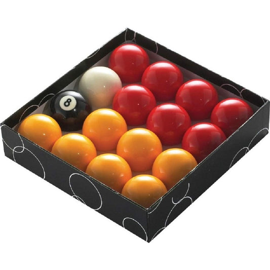 Powerglide Pool Balls 2'' (Red and Yellow)