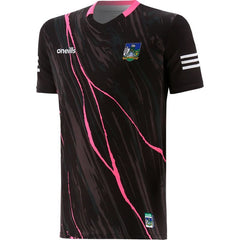 O'Neills Limerick GAA Training Jersey Junior (Black Pink White)