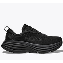 Hoka Bondi 8 Running Shoes Extra Wide Men's (Black)