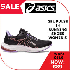 Asics Gel Pulse 14 Running Shoes Women's (Black Papaya)