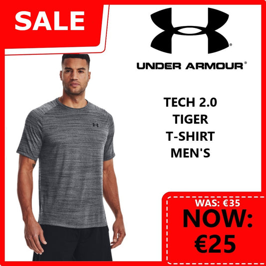Under Armour Tech 2.0 Tiger T-Shirt Men's (Black 001)
