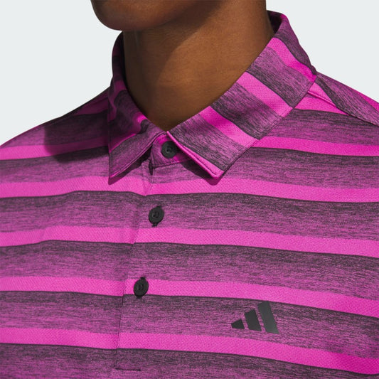 Adidas Golf 2 Colour Stripe Polo Shirt Men's (HR8010)