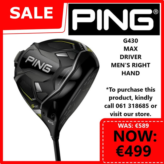 Ping G430 Max Driver Mens Right Hand