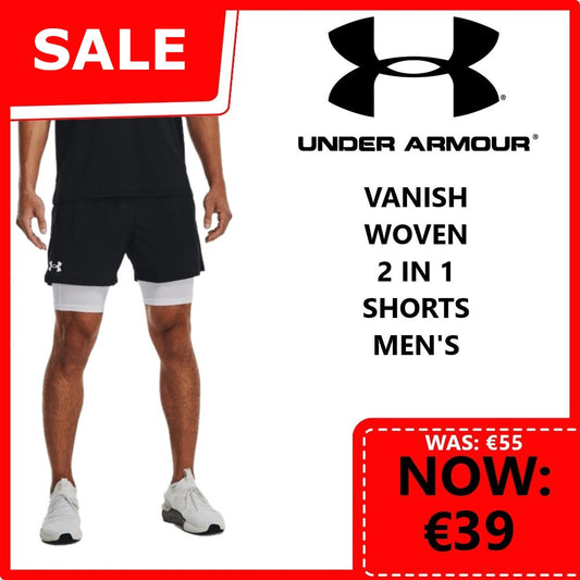 Under Armour Vanish Woven Mens Shorts XS Pitch Gray at  Men's  Clothing store
