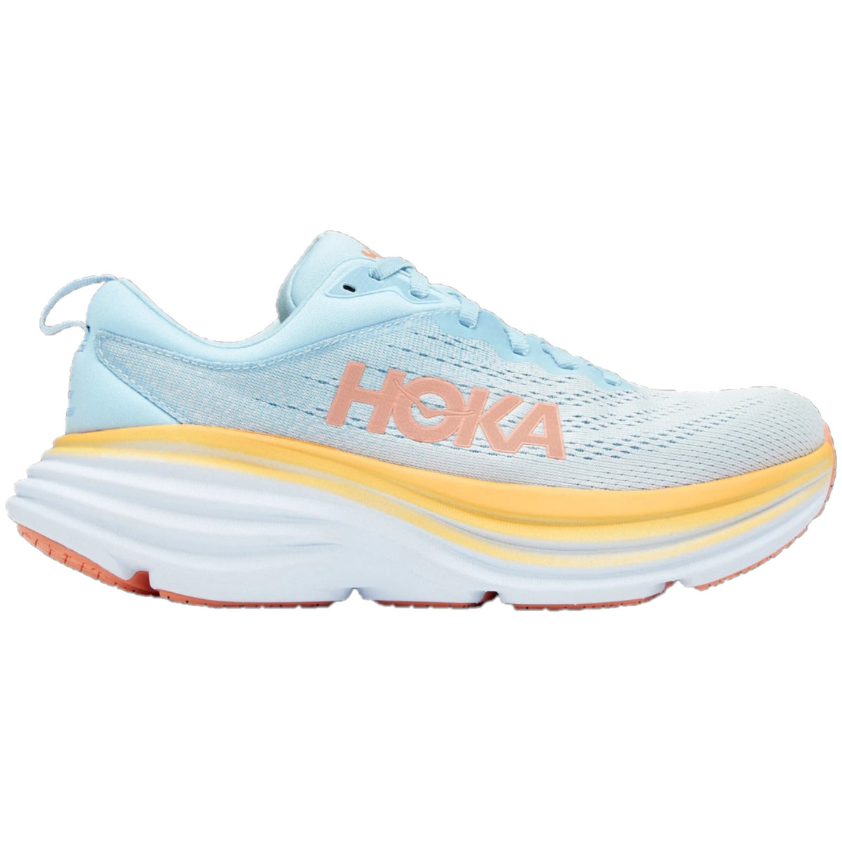 Hoka Bondi 8 Running Shoes Women's Wide (Summer Song Country Air)