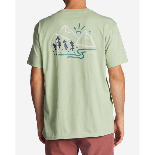 Billabong Panorama T-Shirt Men's (ABYZT01731 Green)