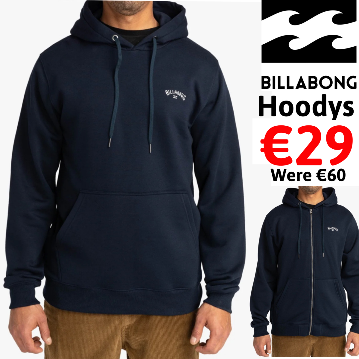 Billabong Arch Po Hoodie Men's (Navy)